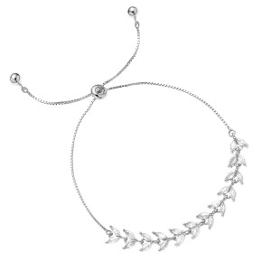 Bratara argint cu pietre DiAmanti Z2038BR_W-DIA (Argint 925‰ 3 g.)
